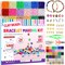 6800 pcs Clay Beads Bracelet Making Kit, Friendship Bracelet Kits Flat Beads for Jewelry Making, Polymer Heishi Set for Bracelet Necklace DIY Crafts Gift for Girls Ages 6-12